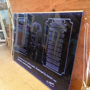 Pleksi kazıma atatürk köşesi