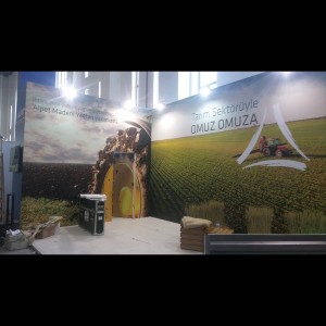 akpet fuar folyo uygulama ve tabela